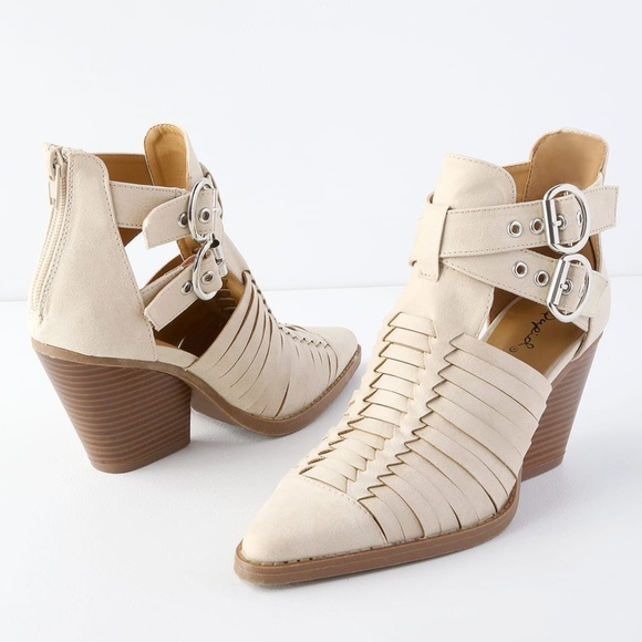 Shoes - 'Zooey' Strappy Booties.